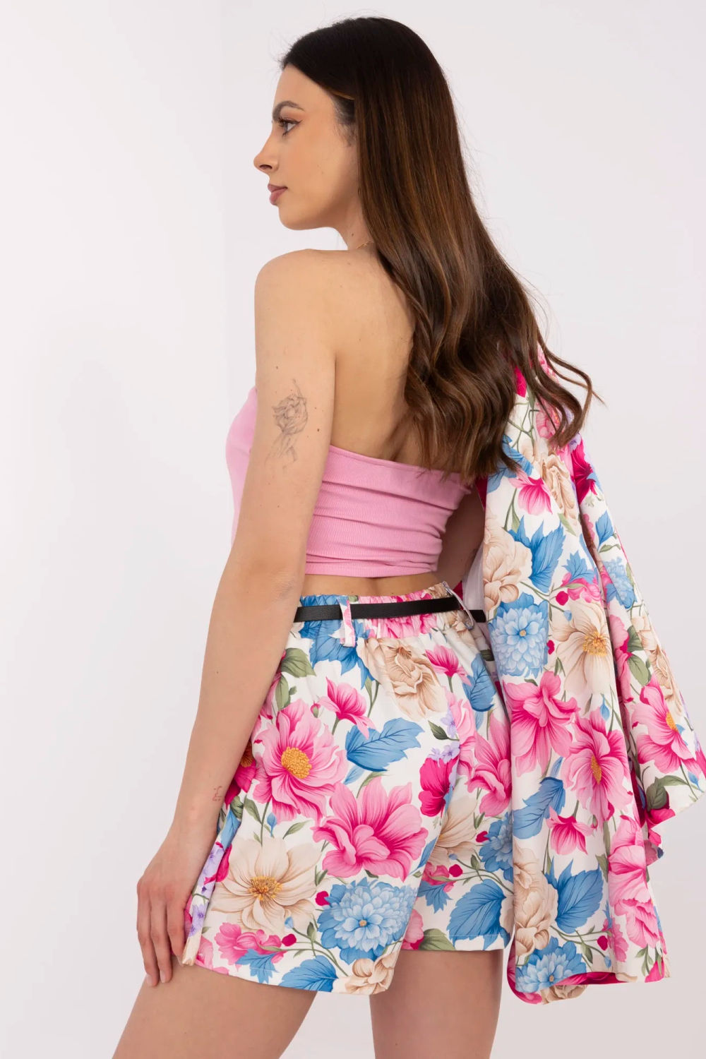 Spodnie Komplet Model DHJ-KMPL-A9061.67 Pink - Italy Moda - obrazek 2