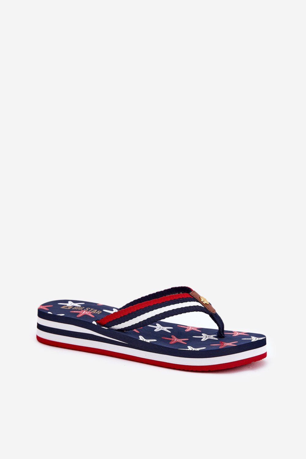 Sandał Japonki Model Big Star RR274A127 Navy - Step in style - obrazek 2