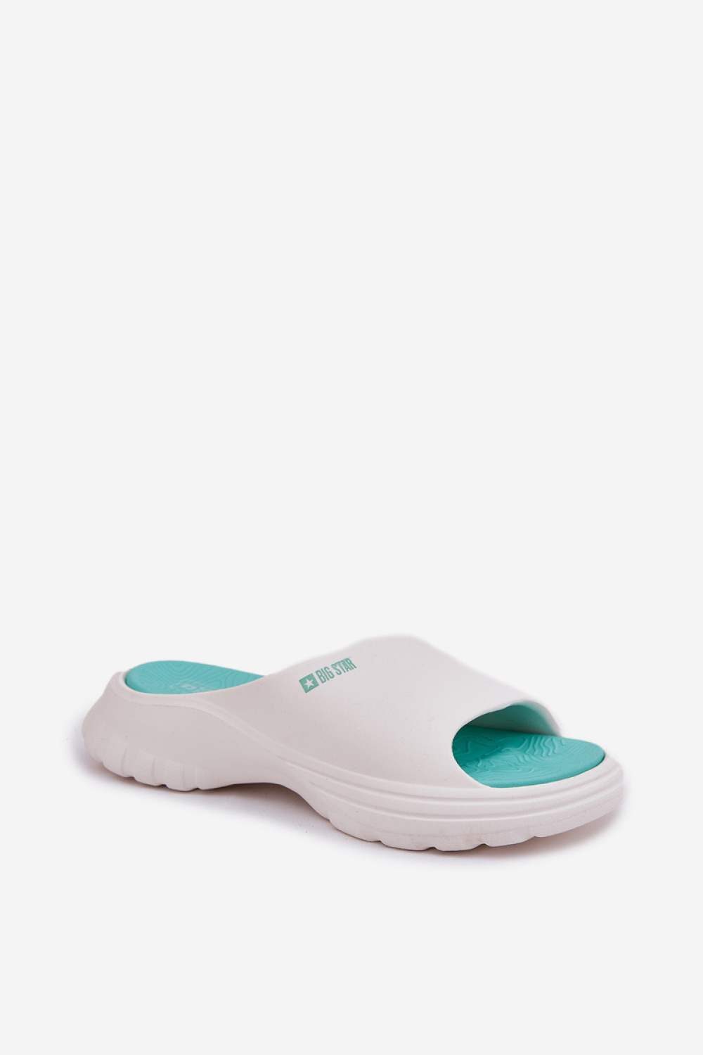 Sandał Klapki Model Big Star RR274A586 White - Step in style - obrazek 2