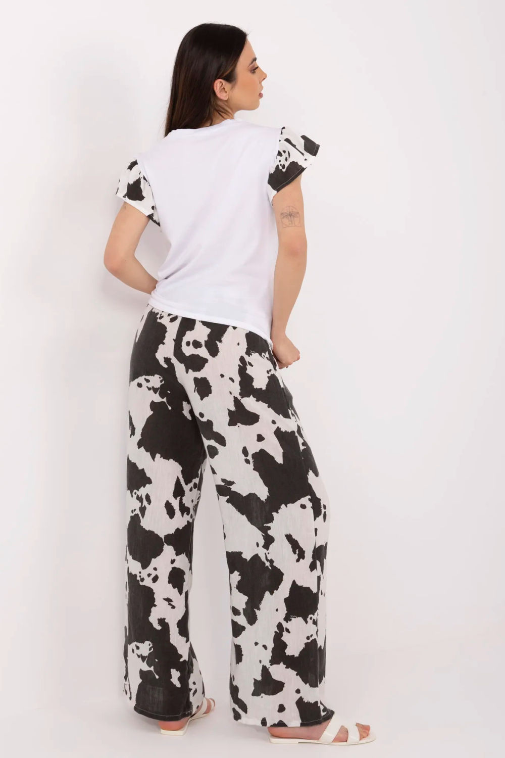 Spodnie Komplet Model MI-KMPL-M58091.88 Black/White - Italy Moda - obrazek 3