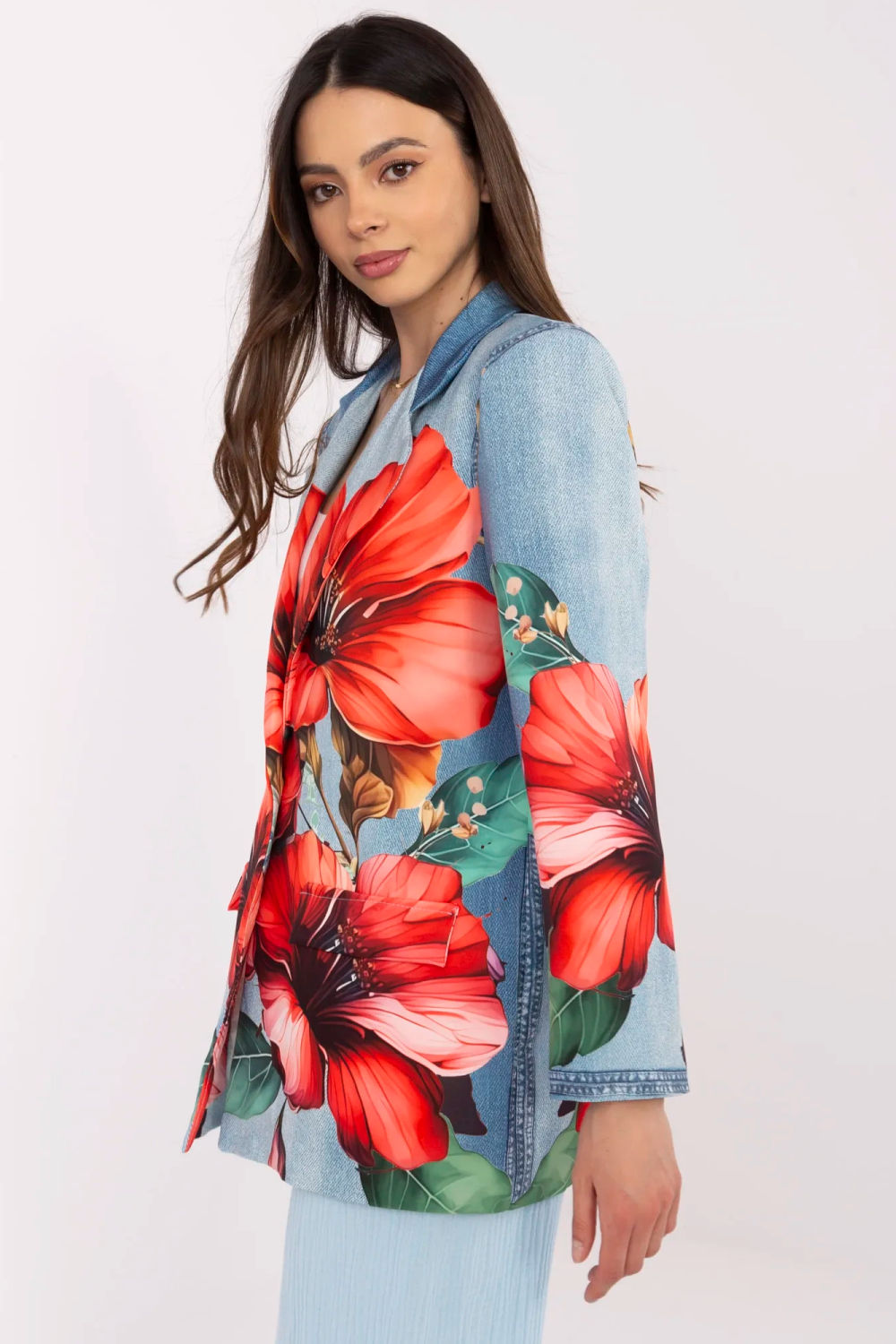 Marynarka Model DHJ-MA-18525-35.91 Blue - Italy Moda - obrazek 4