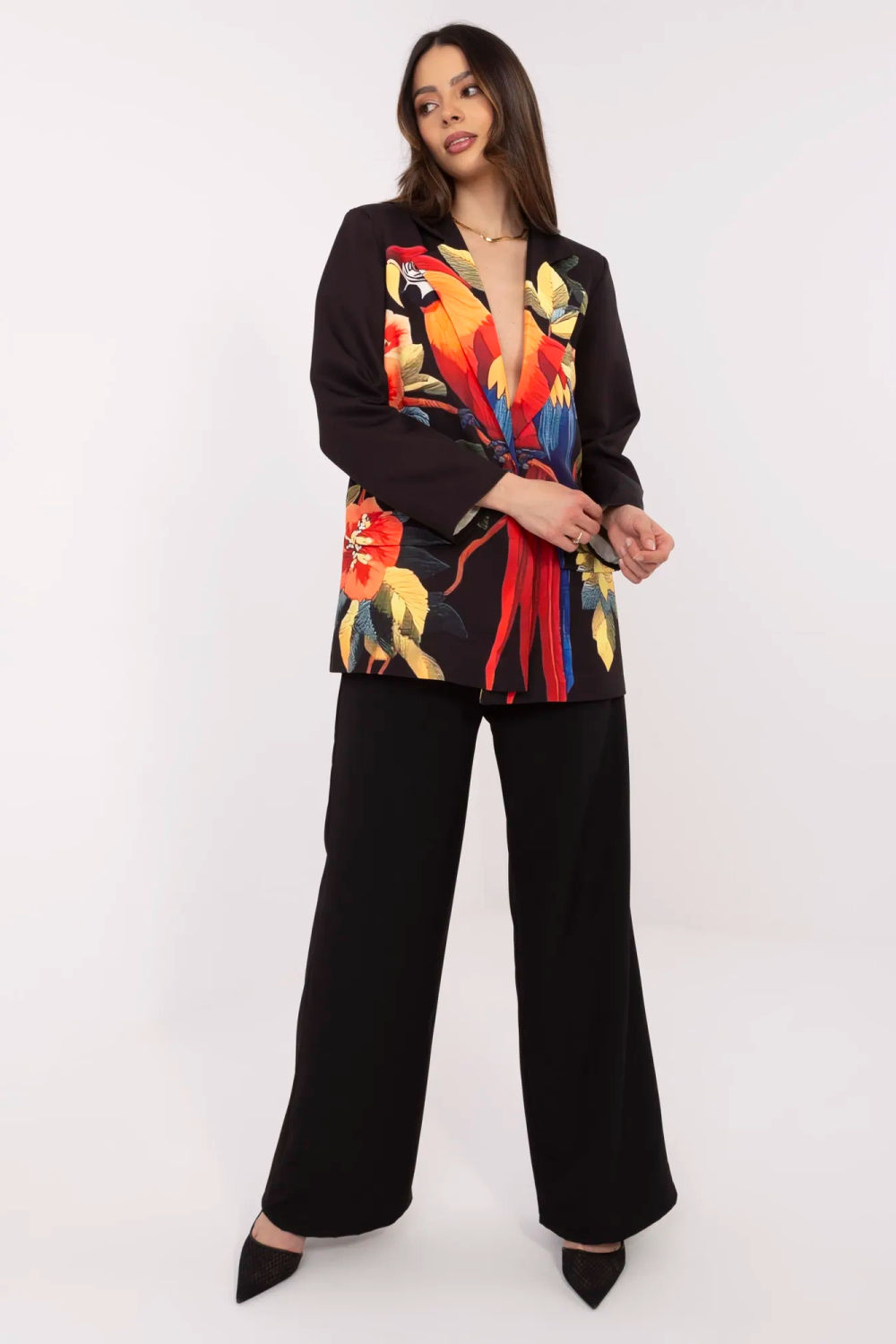 Marynarka Model DHJ-MA-18525-34.08 Black - Italy Moda - obrazek 2