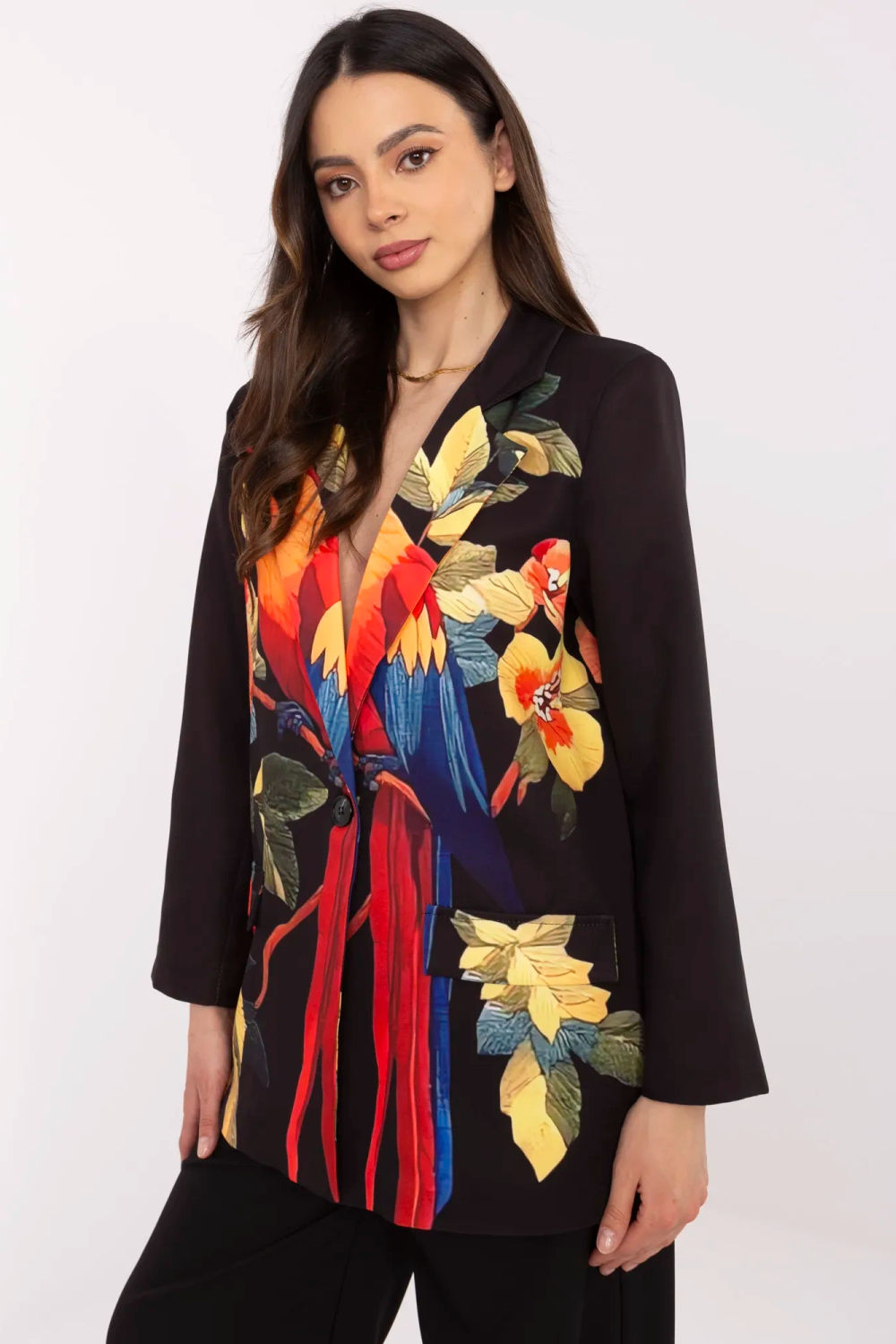 Marynarka Model DHJ-MA-18525-34.08 Black - Italy Moda - obrazek 4