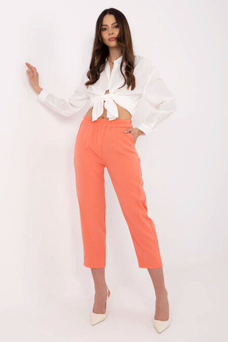 Spodnie Damskie Model TW-SP-BI-2171.68 Orange - Och Bella