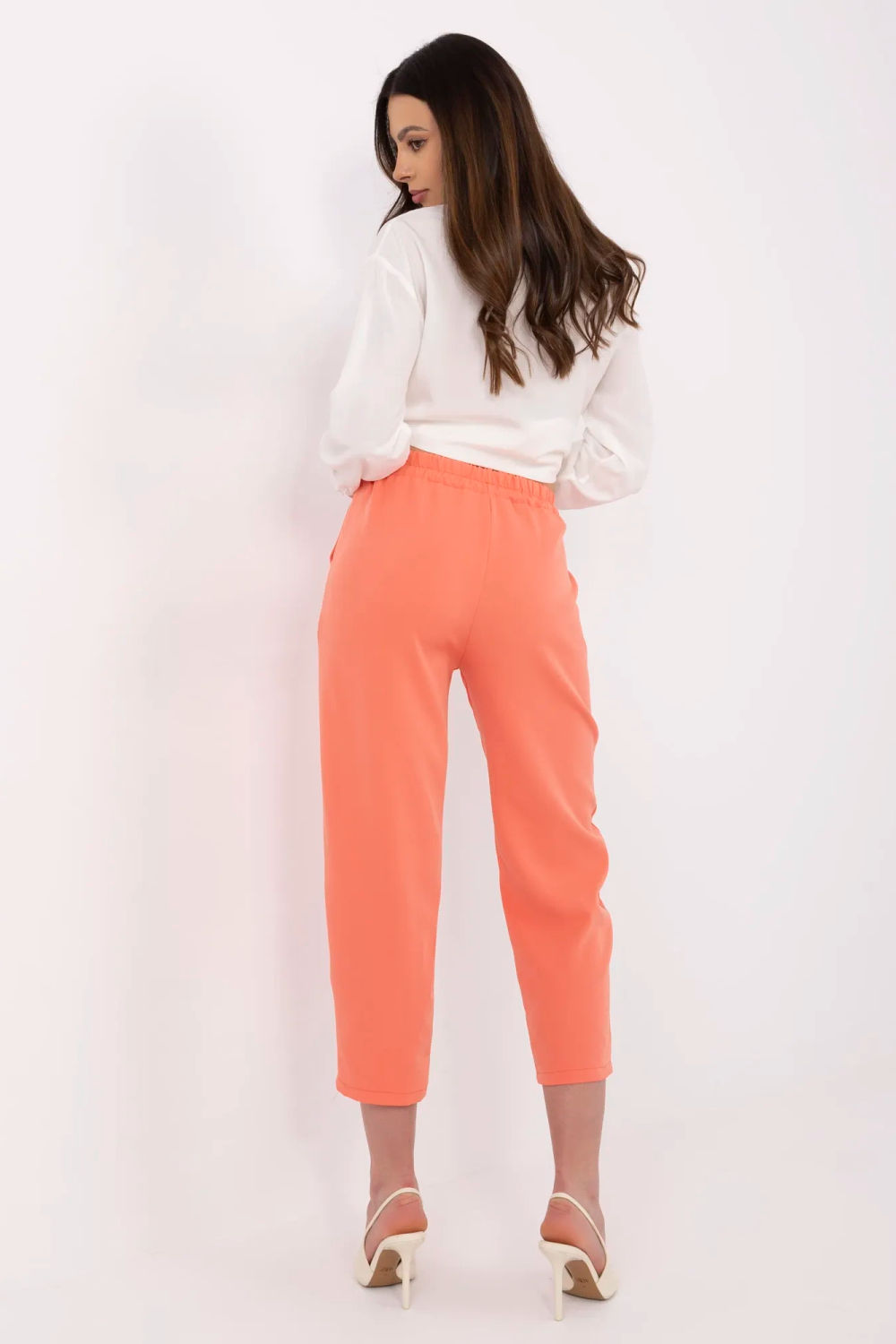 Spodnie Damskie Model TW-SP-BI-2171.68 Orange - Och Bella - obrazek 3