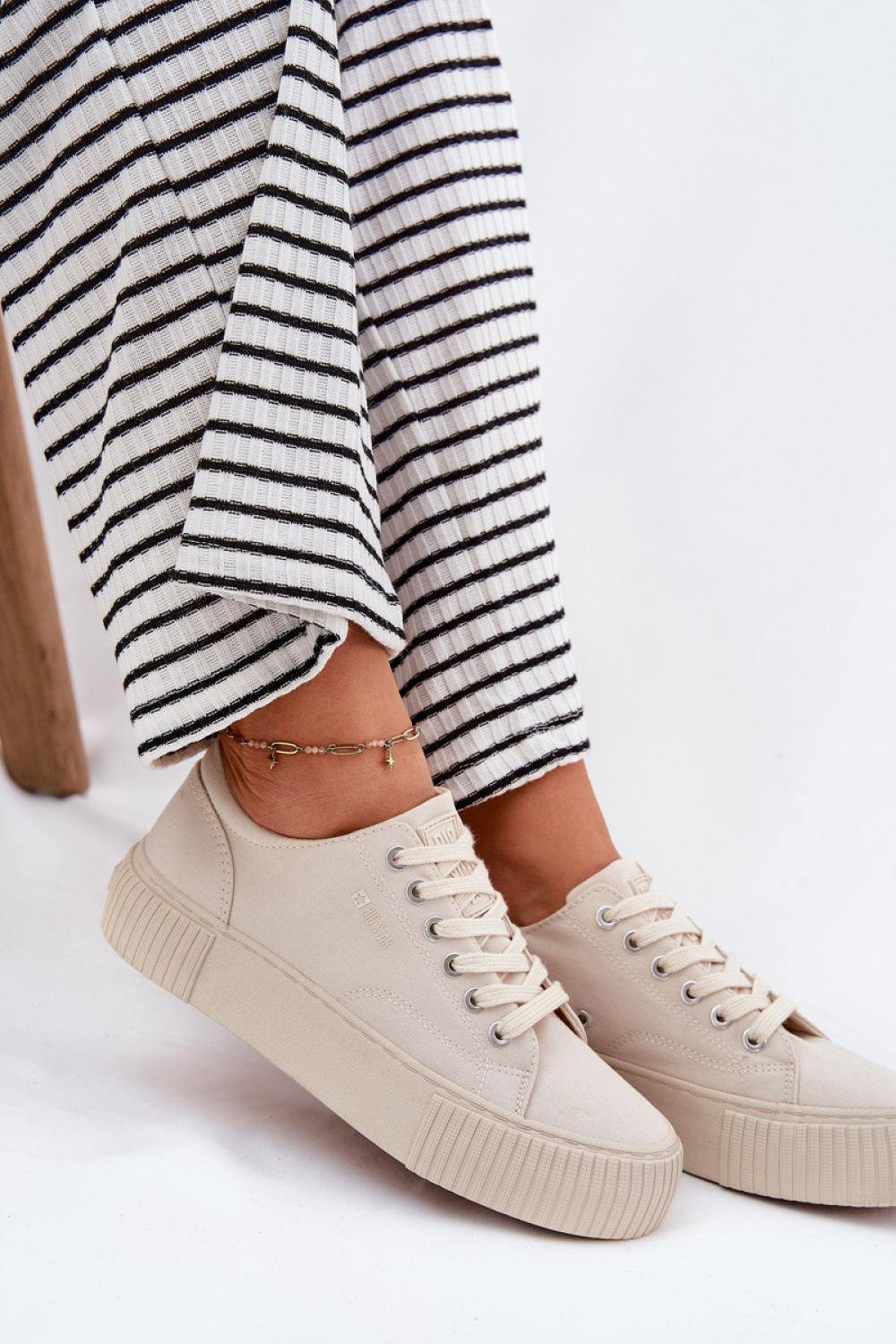 Trampki Model Big Star RR274407 Beige - Step in style