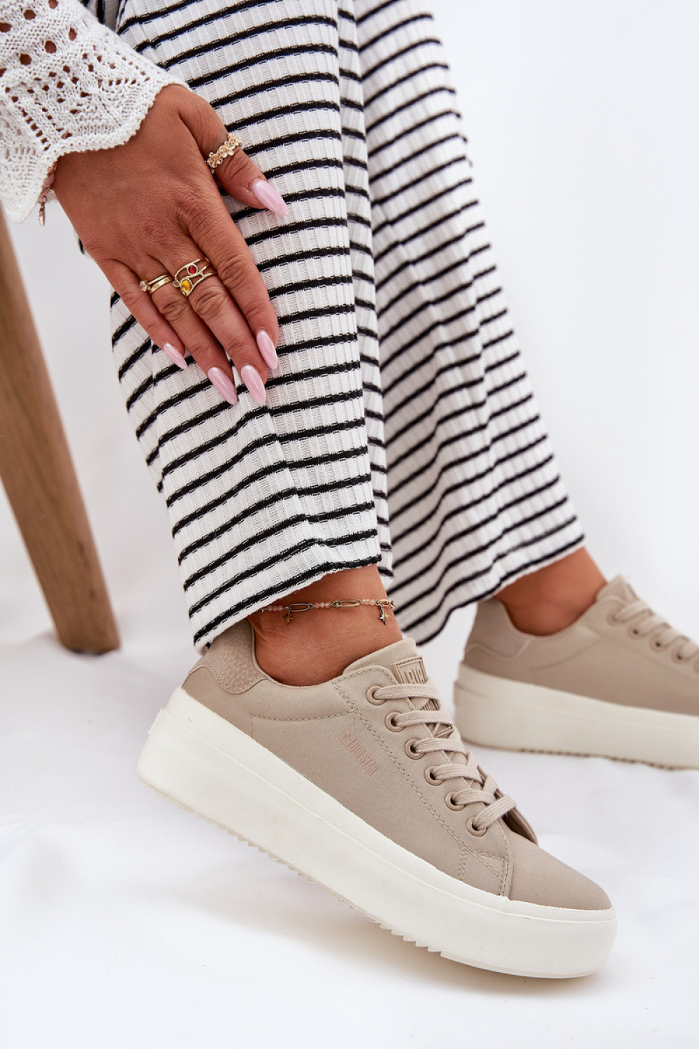 Trampki Model Big Star RR274465 Beige - Step in style
