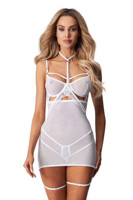 Koszulka Model Arrowel White - Obsessive