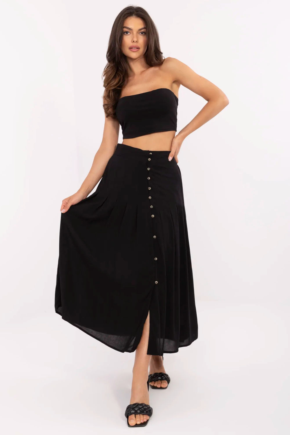 Spódnica Model D73761M50187B Black - Sublevel