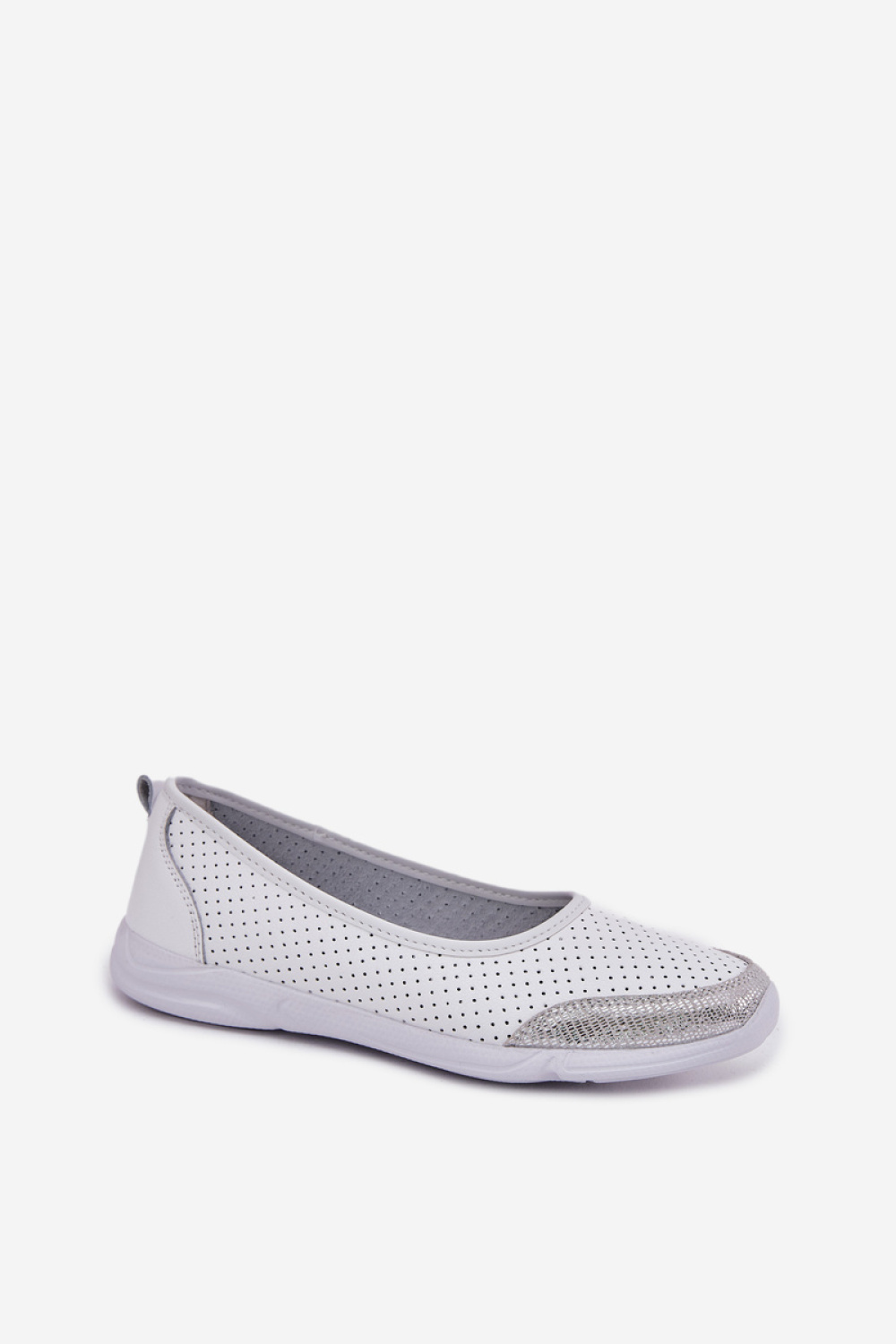 Baleriny Model Lucy 21PB32-3621 White - Step in style - obrazek 2