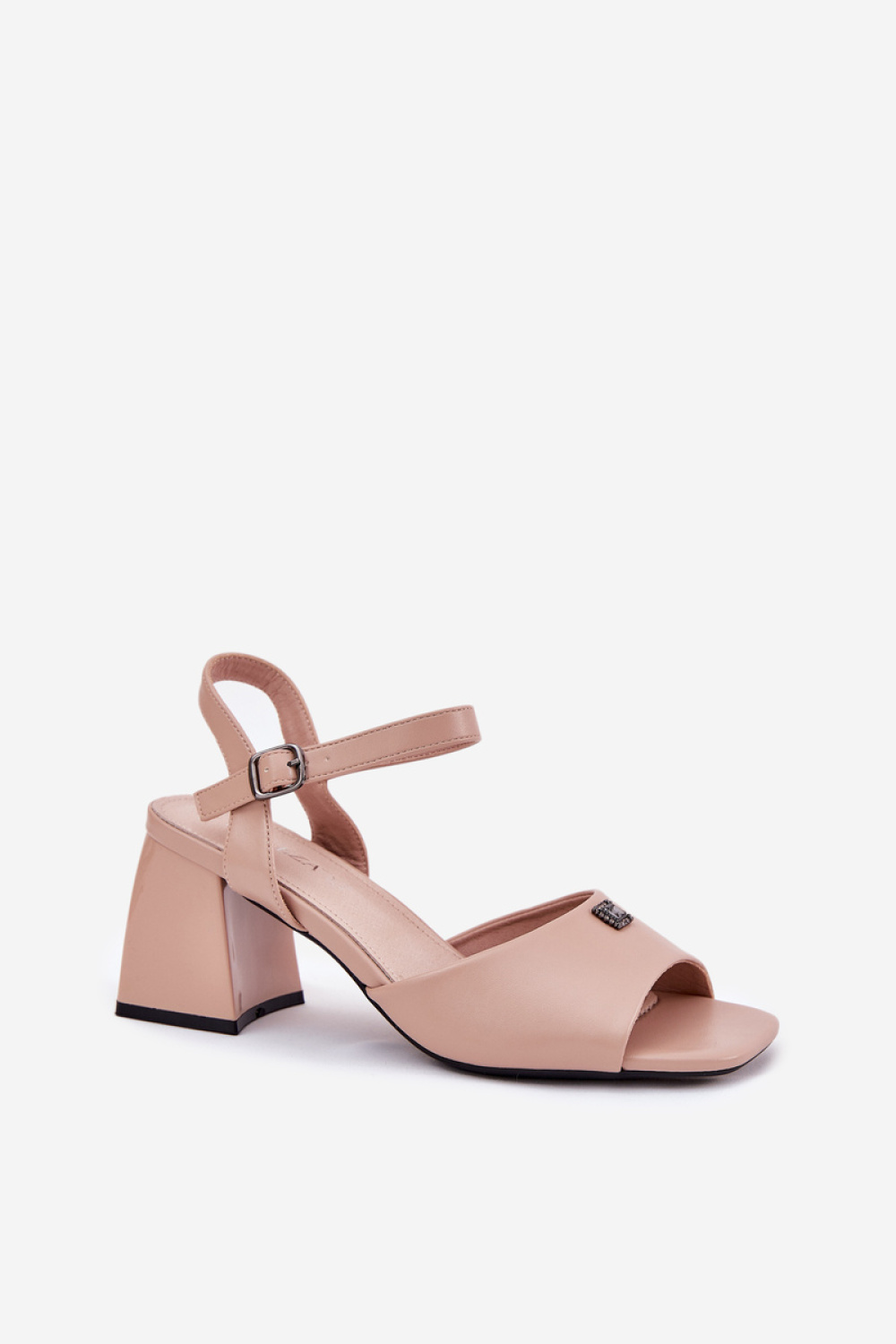 Sandały Model Vinceza 62235 Beige - Step in style - obrazek 2