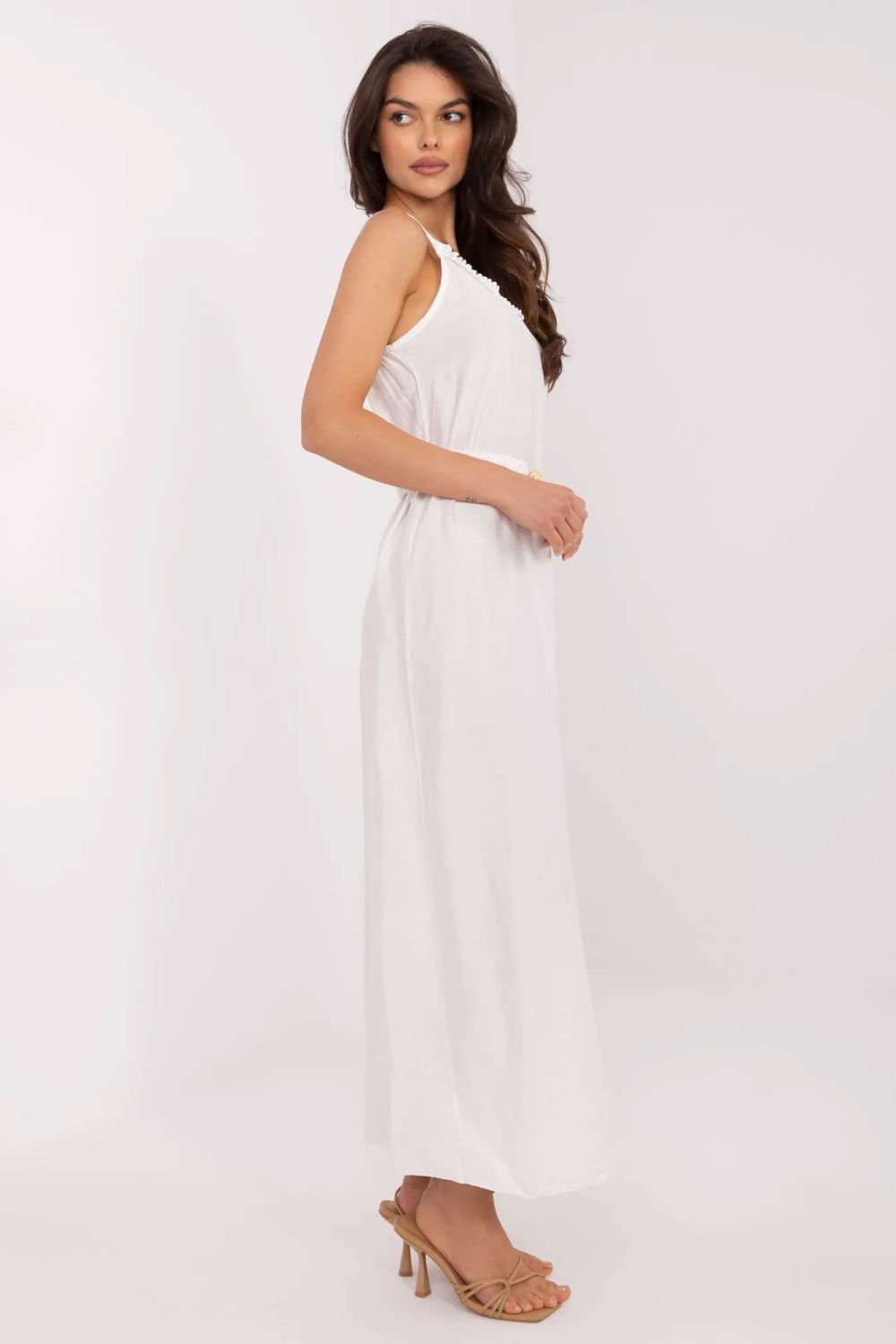 Sukienka Model MI-SK-A6401.00 Ecru - Italy Moda - obrazek 2
