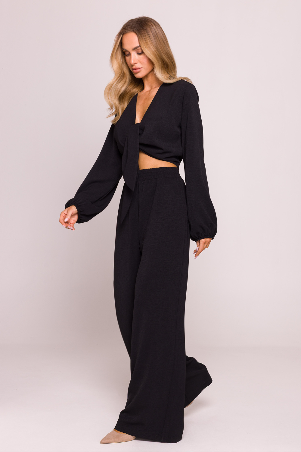 Bluzka Model MOE861 Black - Moe - obrazek 2