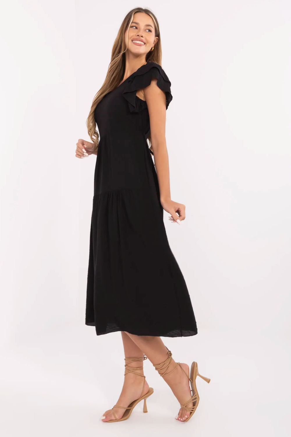 Sukienka Model MI-SK-A2489.21 Black - Italy Moda - obrazek 2