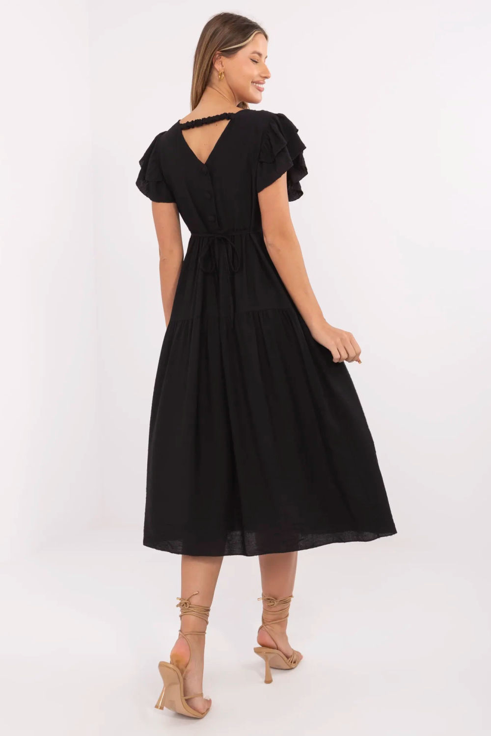 Sukienka Model MI-SK-A2489.21 Black - Italy Moda - obrazek 3
