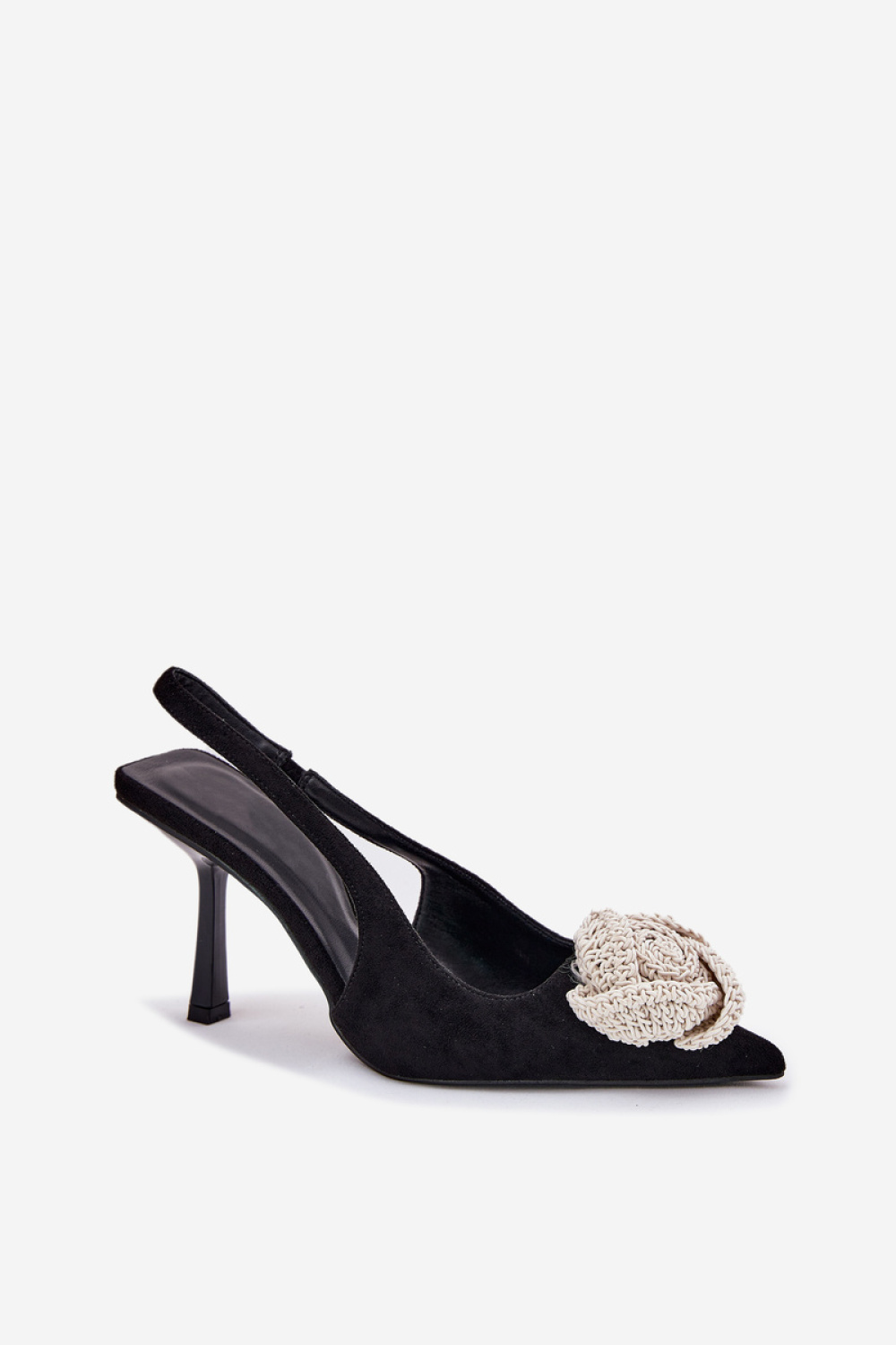 Szpilki Model Anodera P-1395 Black - Step in style - obrazek 2