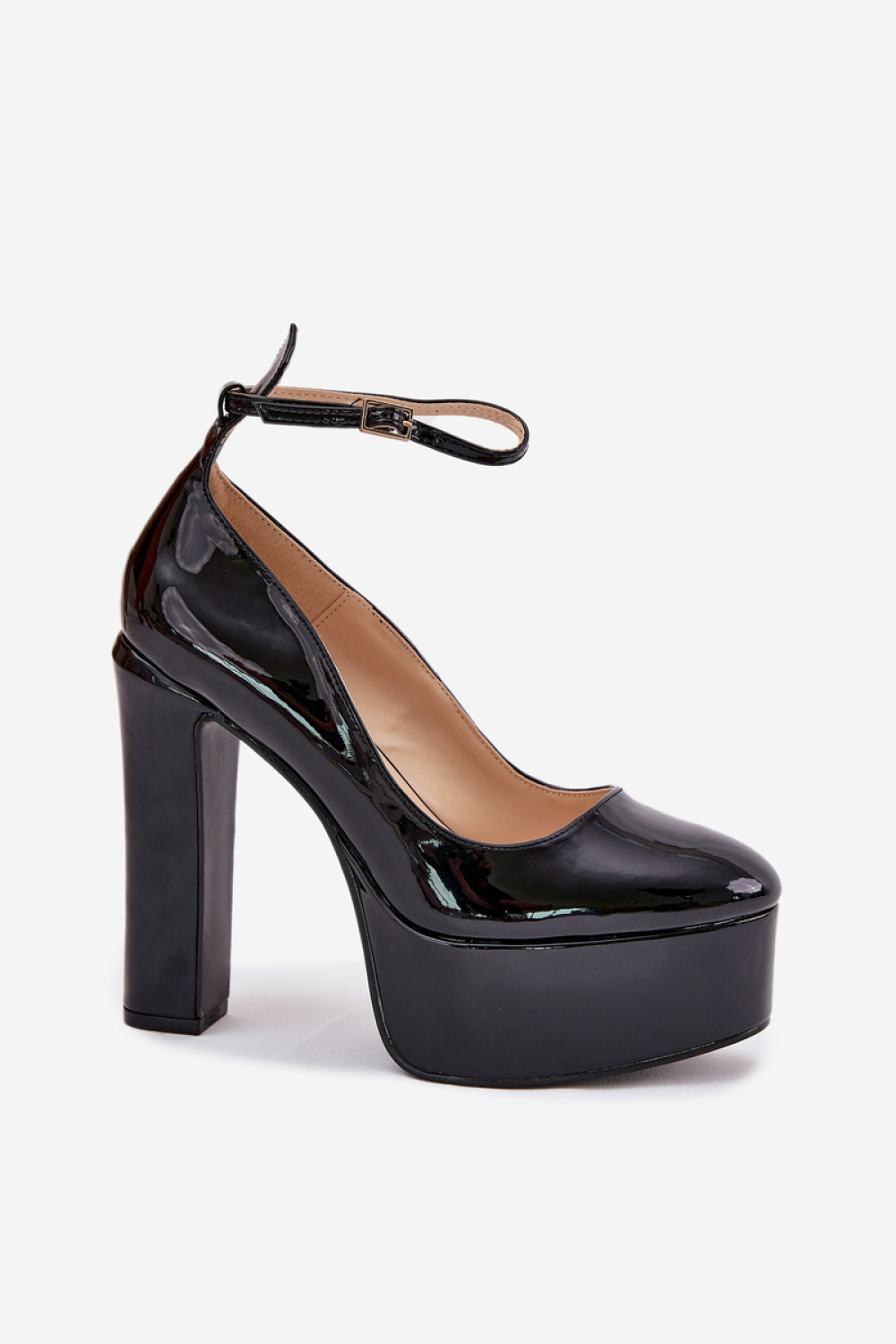 Czółenka Model Nianka C-240 Black - Step in style - obrazek 2