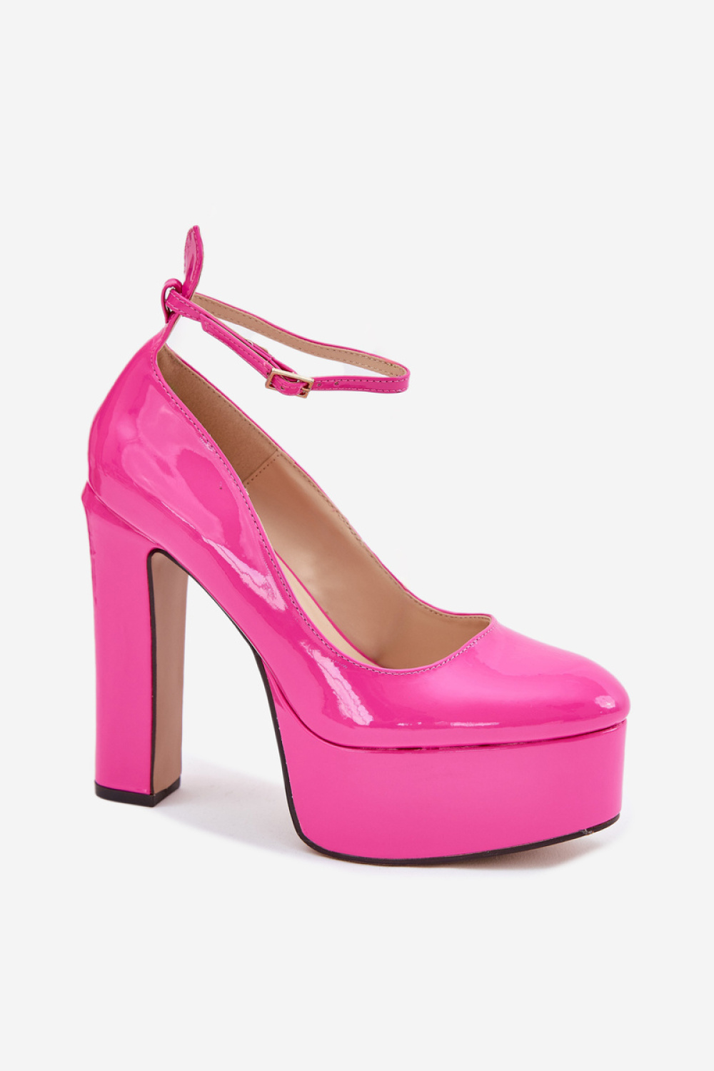 Czółenka Model Nianka C-240 Pink - Step in style - obrazek 2