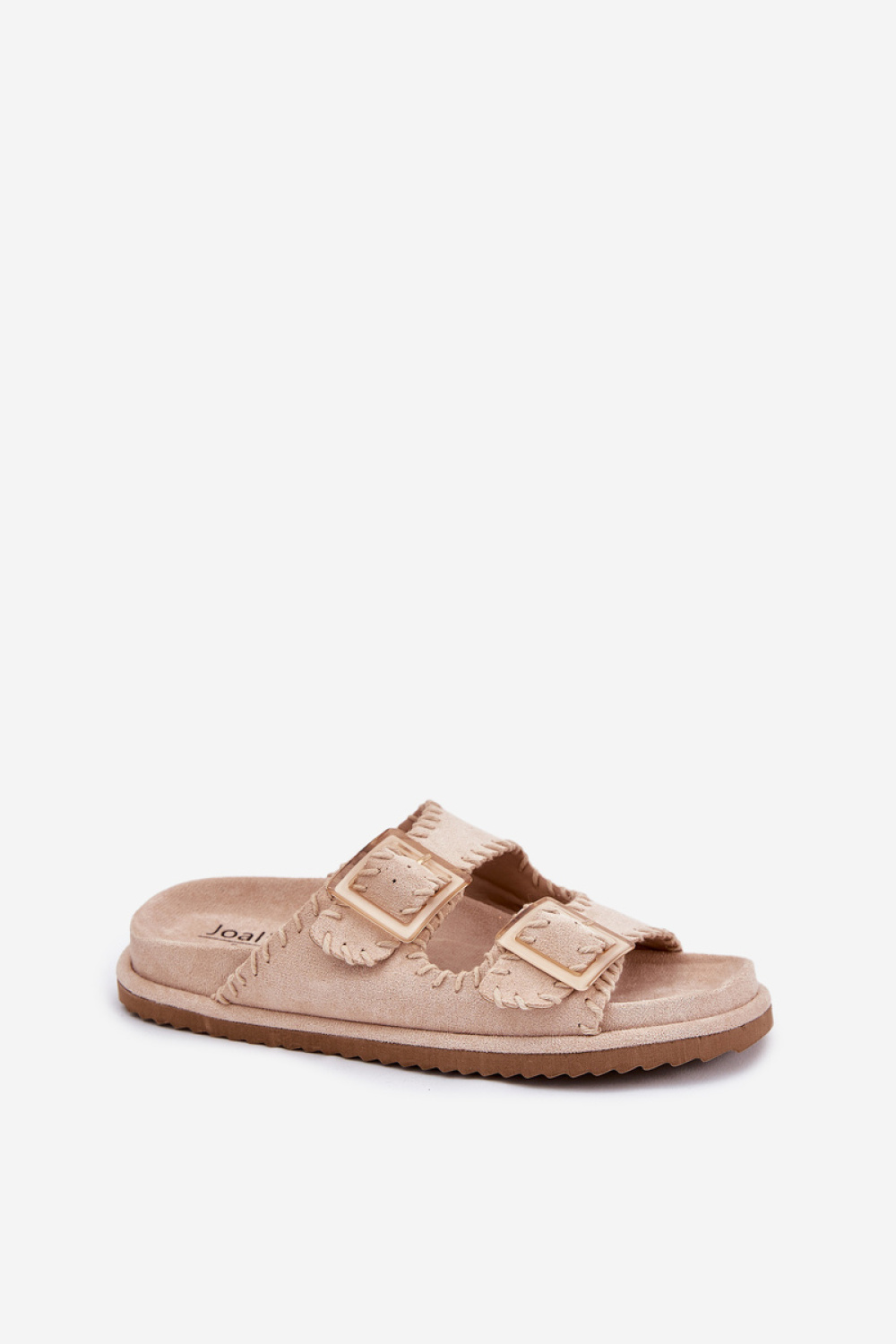 Sandał Klapki Model Visley G474 Beige - Step in style - obrazek 2