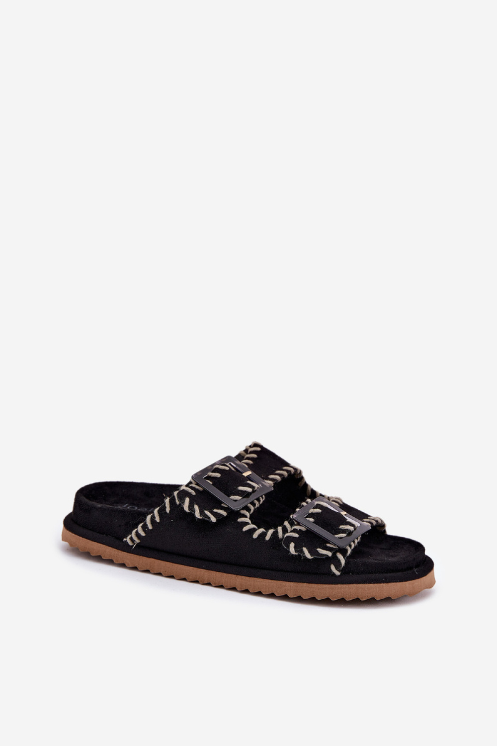 Sandał Klapki Model Visley G474 Black - Step in style - obrazek 2