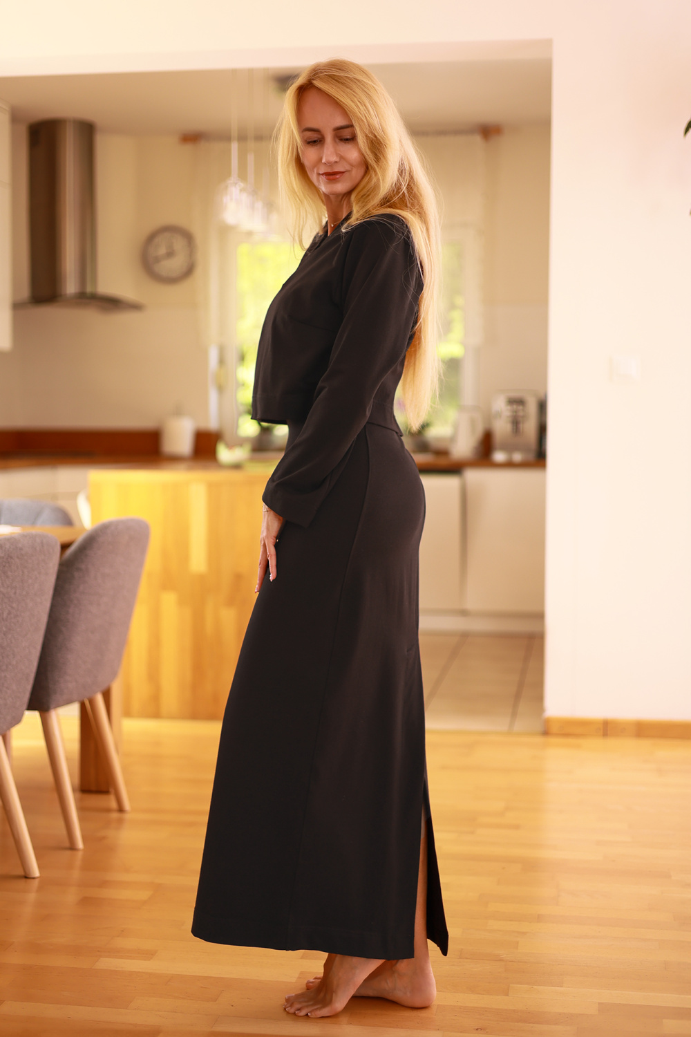 Sukienka Komplet Model Irving Black - Mirale - obrazek 3