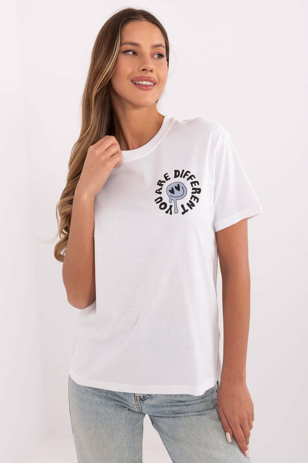 Tshirt Damski Model D12022AC02645E White - Sublevel