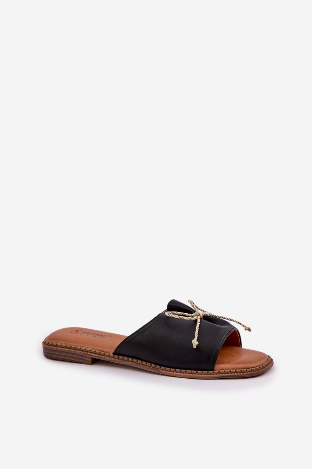 Sandał Klapki Model Deonelis M509 Black - Step in style - obrazek 2
