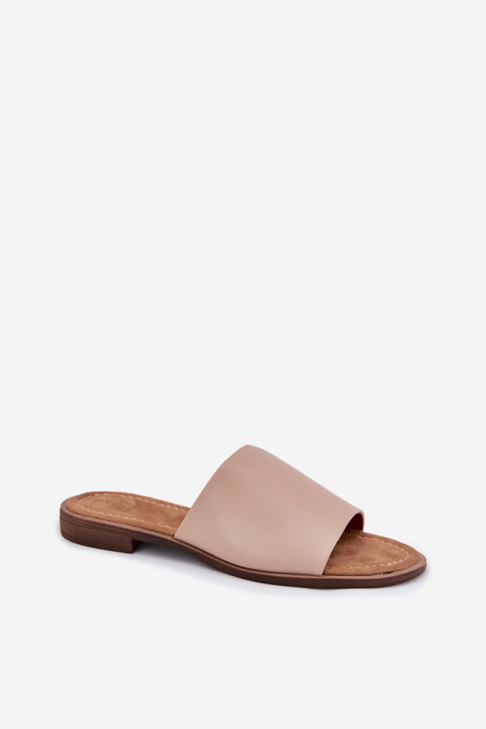 Sandał Klapki Model Cerise 23SD35-5809 Beige - Step in style - obrazek 2