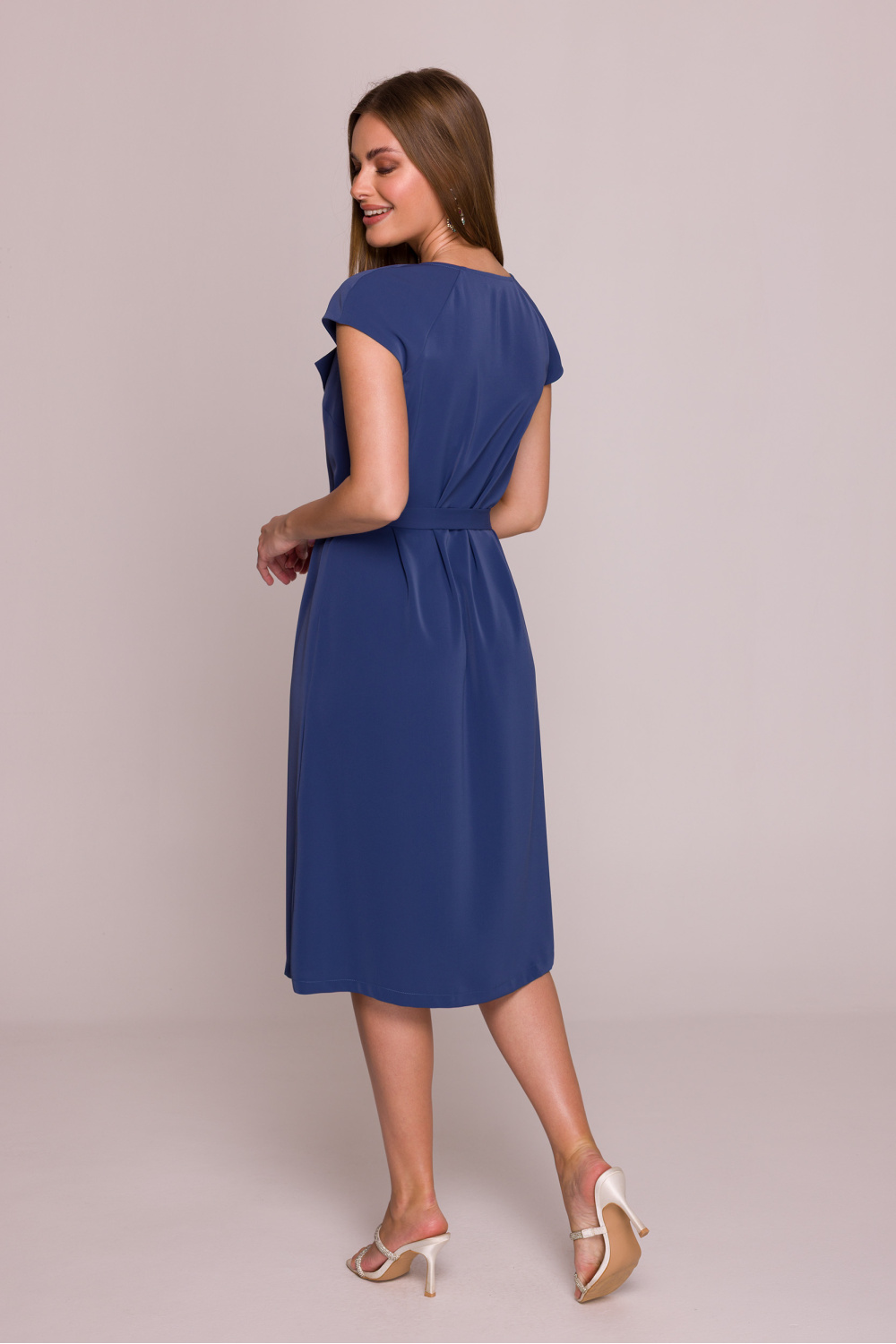 Sukienka Model S411 Blue - Stylove - obrazek 2