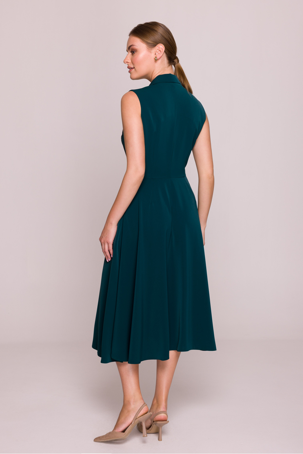 Sukienka Model S409 Green - Stylove - obrazek 2
