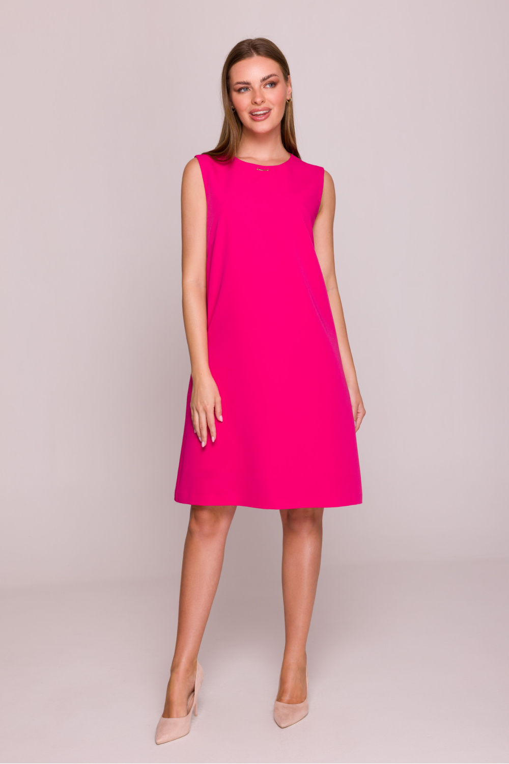 Sukienka Model S408 Pink - Stylove - obrazek 2