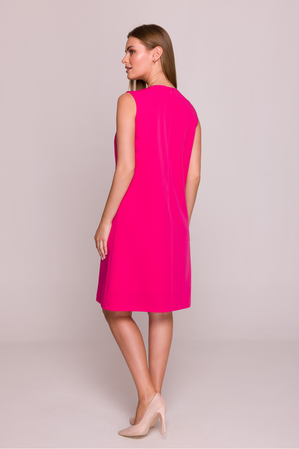 Sukienka Model S408 Pink - Stylove - obrazek 3