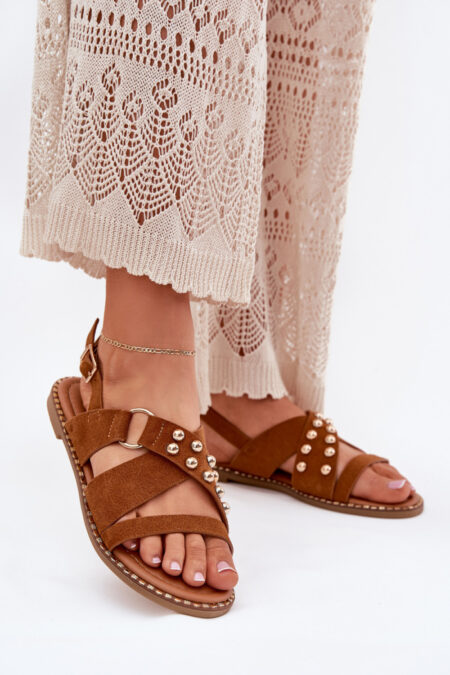 Sandały Model Zanira LX9616 Camel - Step in style