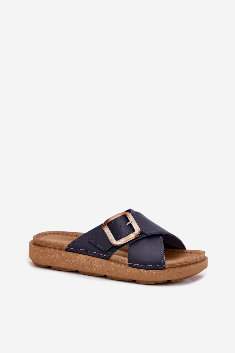 Sandał Klapki Model Inblu ED0003IU Navy - Step in style - obrazek 2