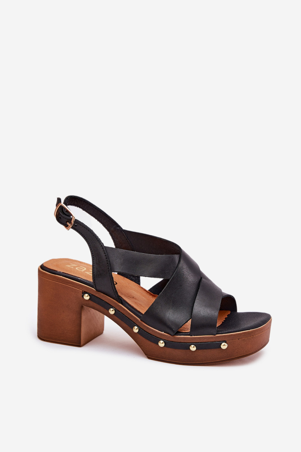 Sandały Model Zazoo 1081 Black - Step in style - obrazek 2