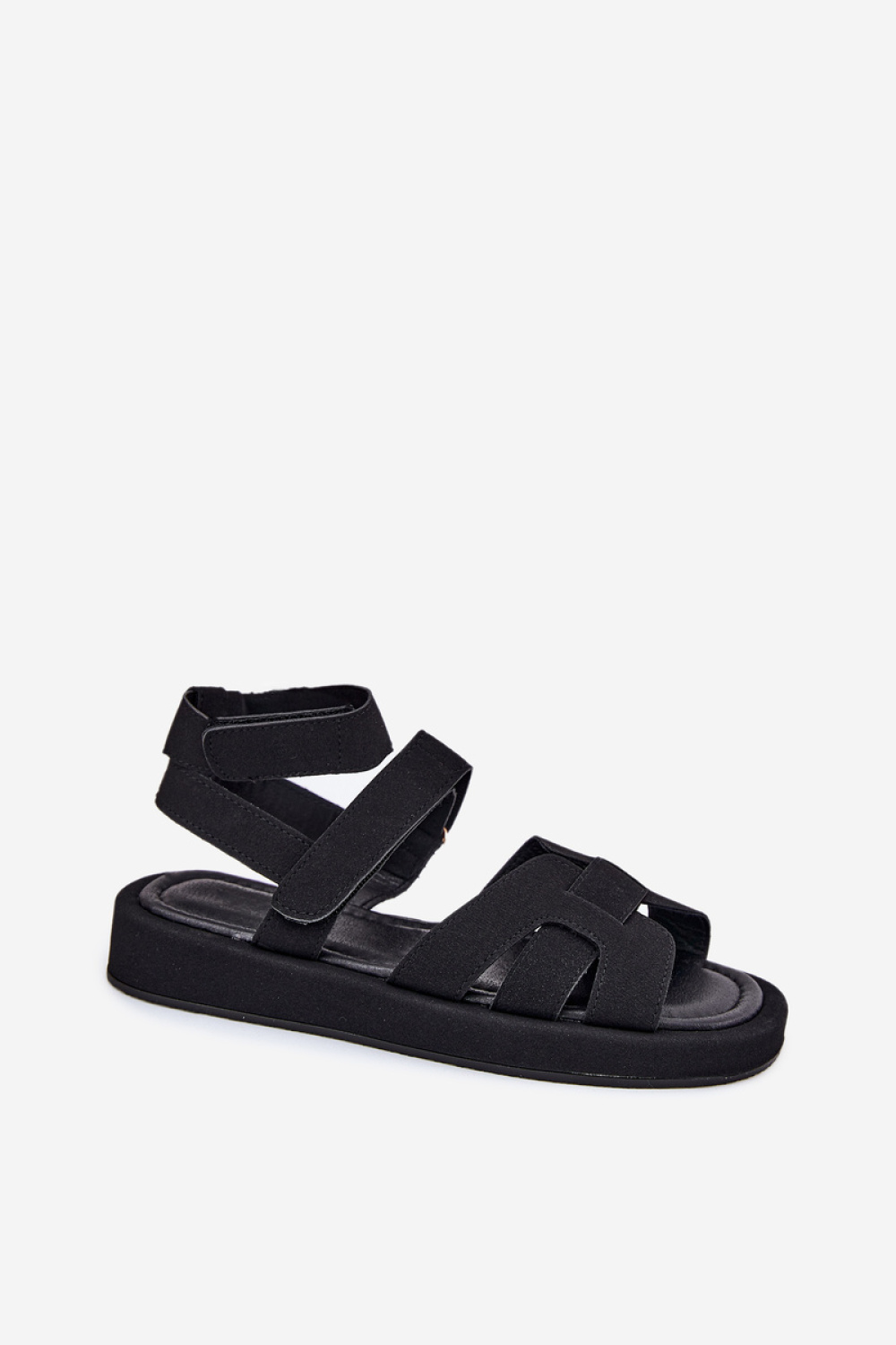 Sandały Model Uvissa NN617 Black - Step in style - obrazek 2