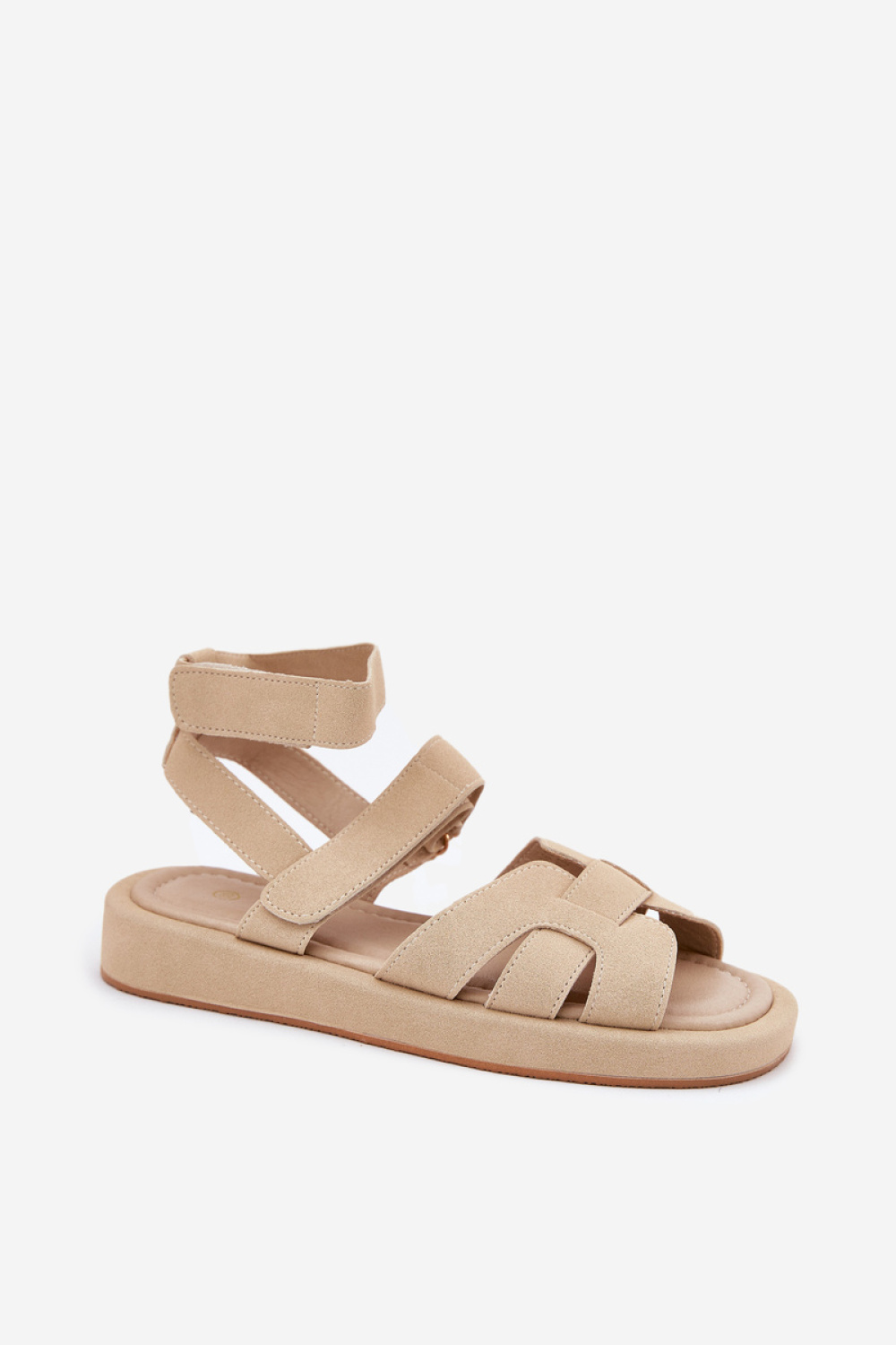 Sandały Model Uvissa NN617 Beige - Step in style - obrazek 2