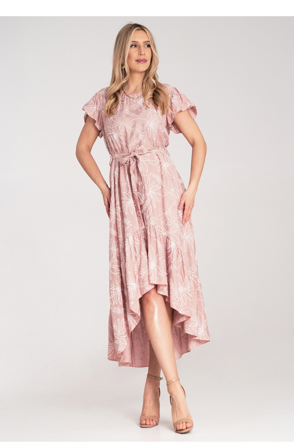 Sukienka Model M1179 Pink - Figl - obrazek 4