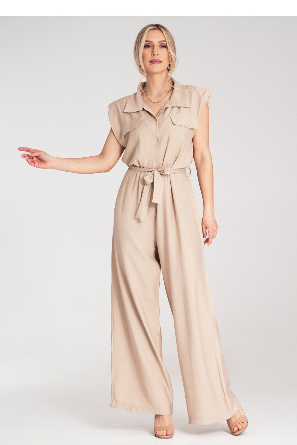 Kombinezon Model M1176 Beige - Figl - obrazek 2