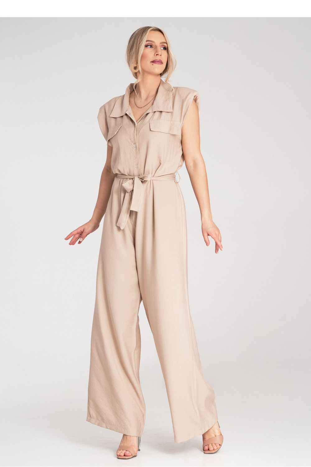Kombinezon Model M1176 Beige - Figl - obrazek 4