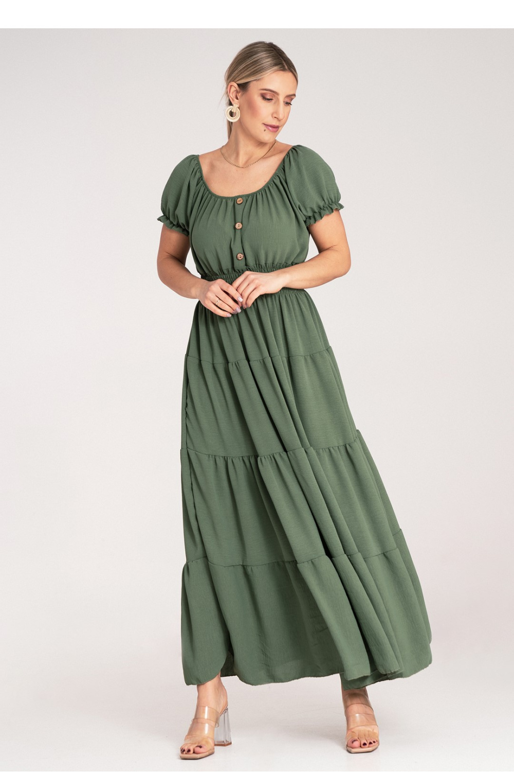 Sukienka Model M1170 Green - Figl - obrazek 2
