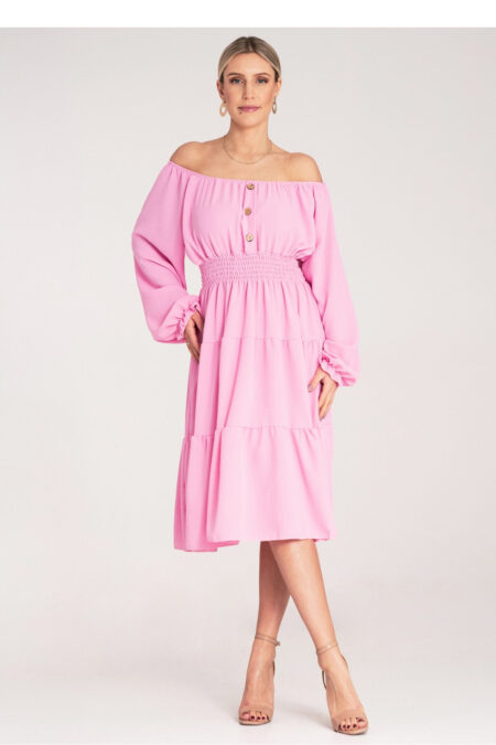 Sukienka Model M1169 Pink - Figl