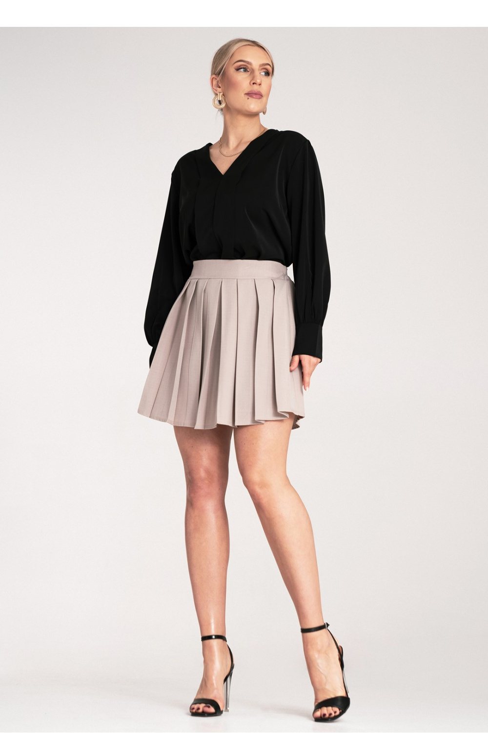 Spódnica Model M1159 Beige - Figl
