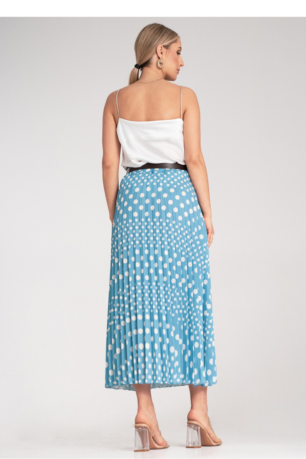 Spódnica Model M1155 Blue - Figl - obrazek 3
