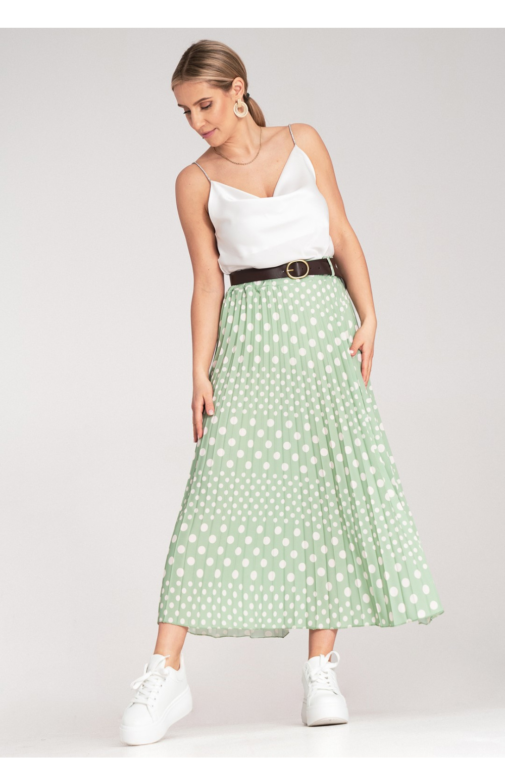 Spódnica Model M1155 Green - Figl