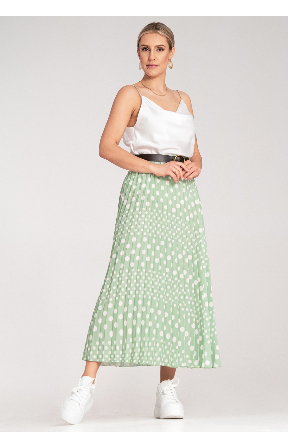Spódnica Model M1155 Green - Figl - obrazek 2