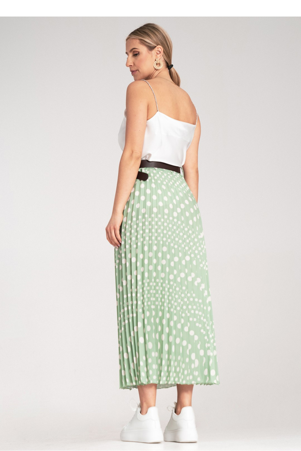 Spódnica Model M1155 Green - Figl - obrazek 3
