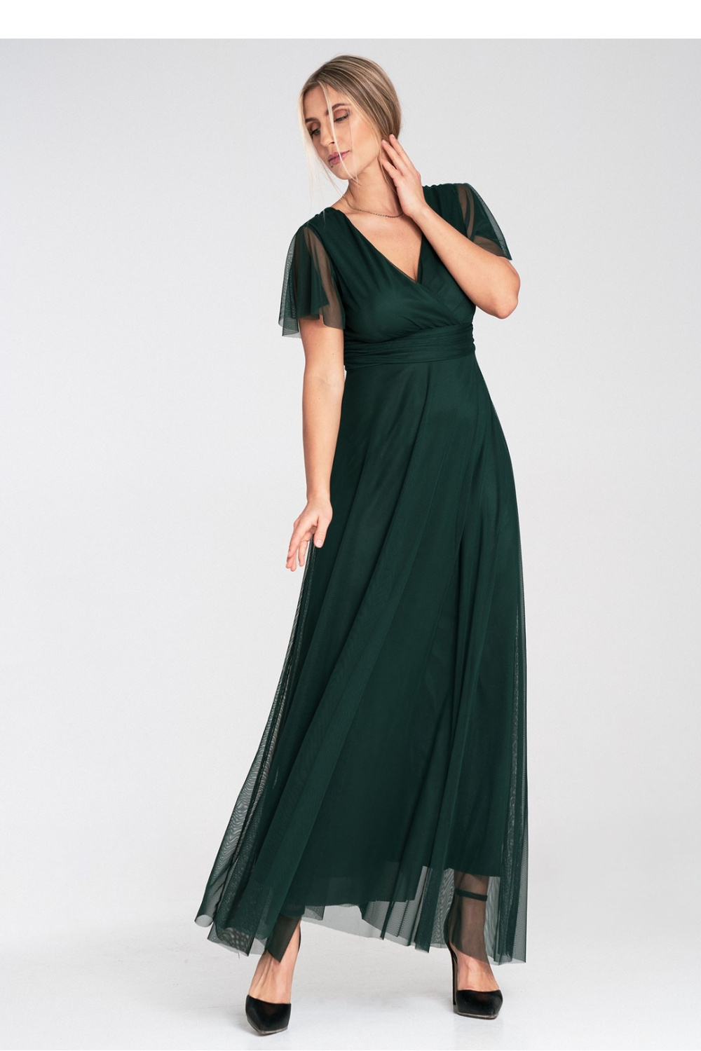 Sukienka Model M1103 Green - Figl - obrazek 2