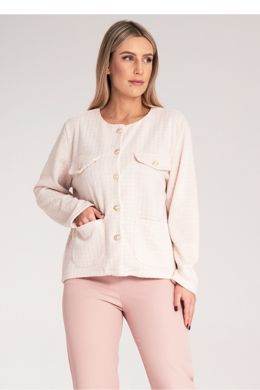 Żakiet Model M1150 Beige - Figl