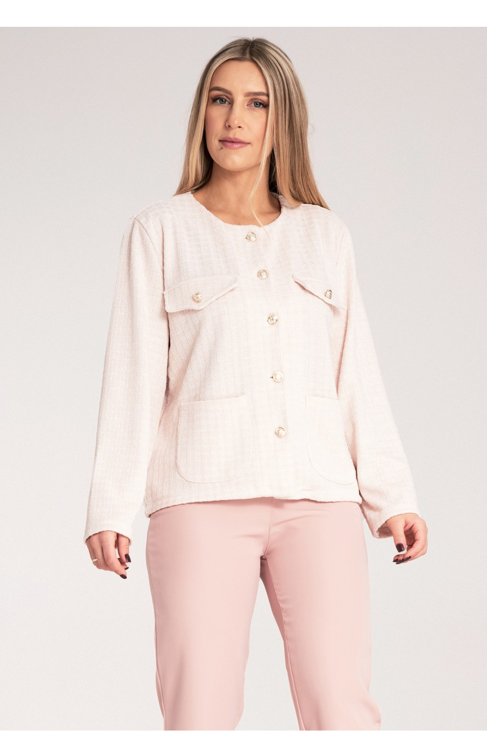 Żakiet Model M1150 Beige - Figl - obrazek 4